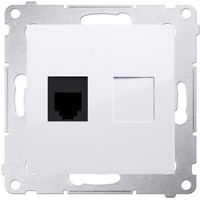 Gniazdo telefoniczne RJ12 Simon 54