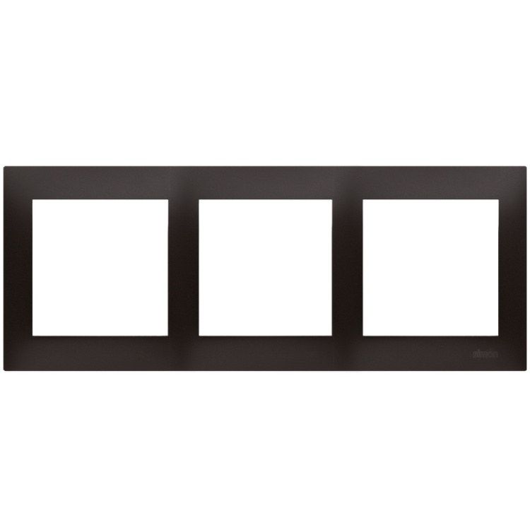 Ramka 3-krotna Simon 54 Premium – antracyt