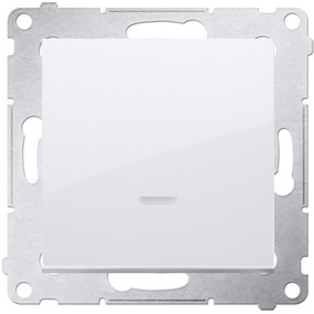 Łącznik jednobiegunowy z podświetleniem Kontakt Simon