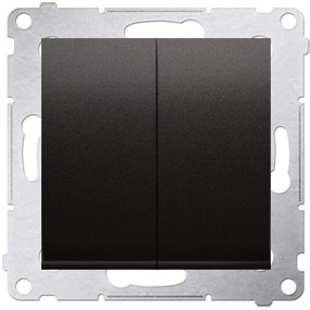 Przycisk 2-klawiszowy zwierny – Simon 54