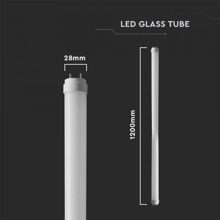 Świetlówka LED T8 G13 18W 120cm VT-1221 4000K 1850lm V-TAC