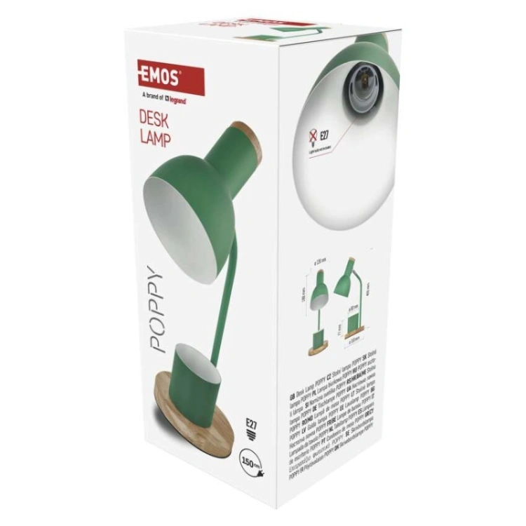 Lampa biurkowa POPPY E27 EMOS
