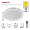 Plafon LED REMI z pilotem