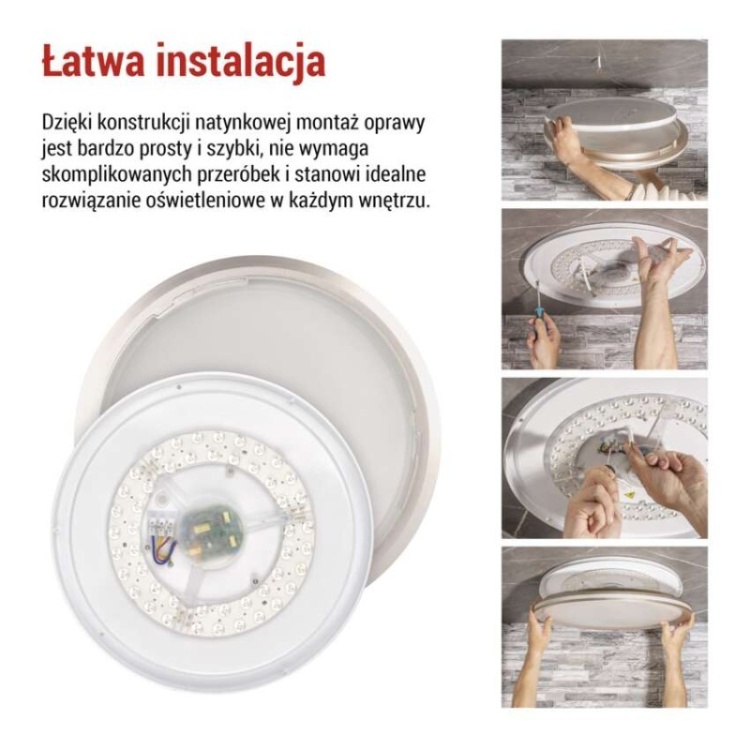 Oprawa LED SABI z regulacją barwy światła 2700–6500K