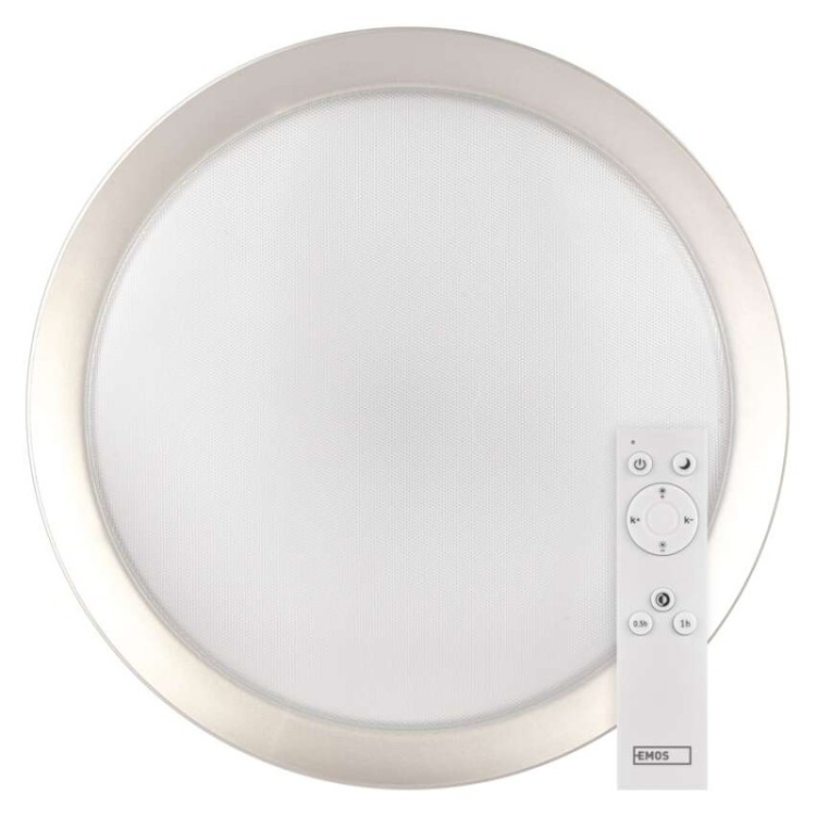 Oprawa LED SABI 30W EMOS z pilotem – widok z przodu