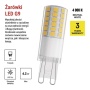 Żarówka LED G9 szeroki kąt świecenia 300°