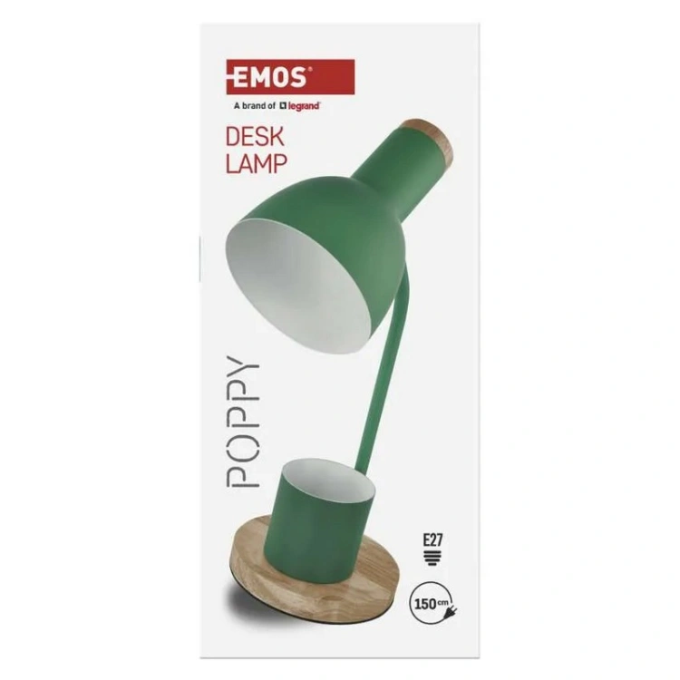 Opakowanie lampy na biurko POPPY E27 EMOS