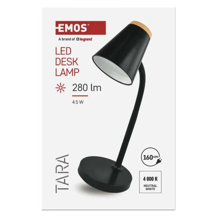 Opakowanie lampy stołowej LED TARA