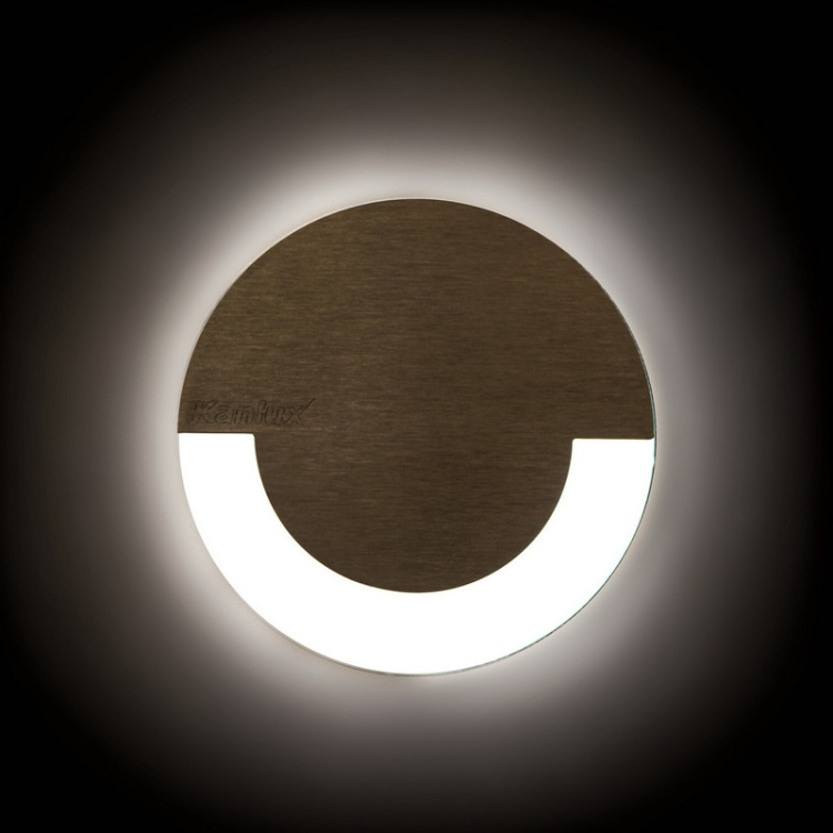 Okrągła oprawa LED SOLA LED WW stal nierdzewna