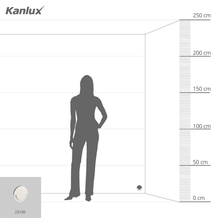 Kanlux SOLA LED WW – oprawa przyschodowa LED