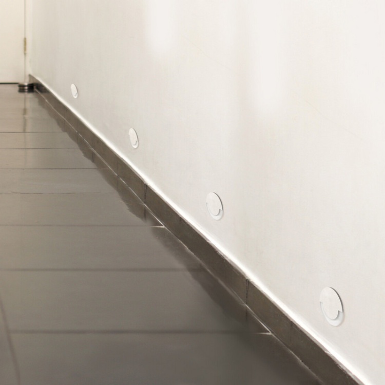 Okrągła oprawa przyschodowa LED 70 mm