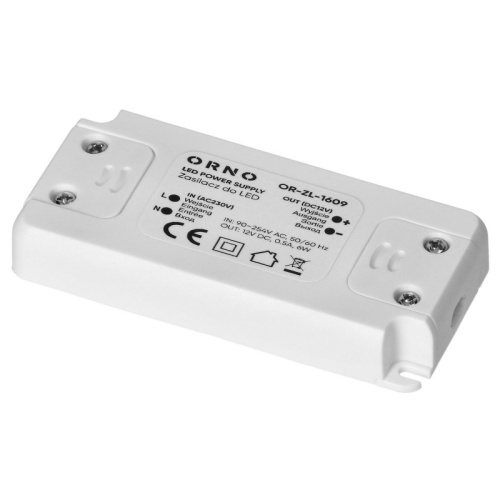 Obudowa zasilacza LED ORNO IP20