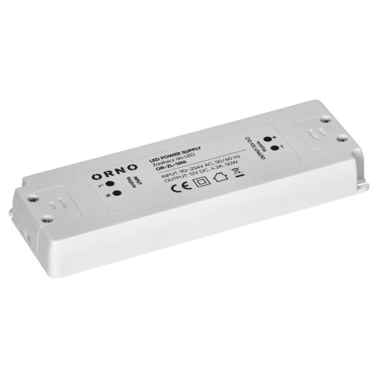 Zasilacz LED ORNO OR-ZL-1616 12V 50W