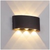 Kinkiet ogrodowy LED LUMEPRA 6W 3000K IP54 czarny Kobi