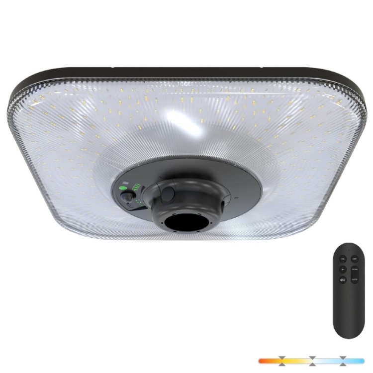 Oprawa parkowa Solar LED SOLSUMI SQUARE 25W 3CCT IP54 Kobi Premium