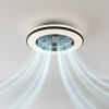 Plafon LED z funkcją wentylatora Kobi