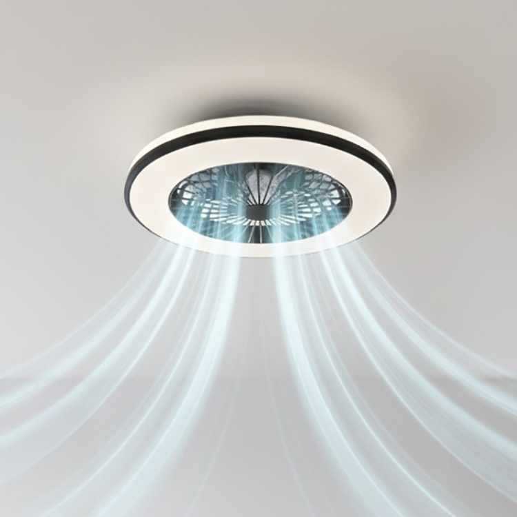 Plafon LED z funkcją wentylatora Kobi