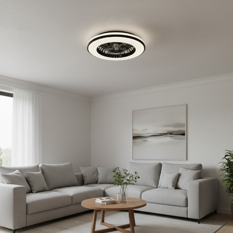Wentylator sufitowy z oświetleniem LED