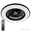 Plafon LED z wentylatorem VENTELUX 48W+15W 3CCT czarny Kobi Windstar