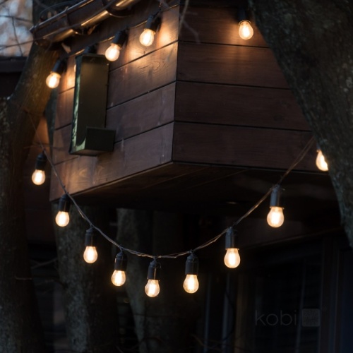 Girlanda solarna E27 do ogrodu