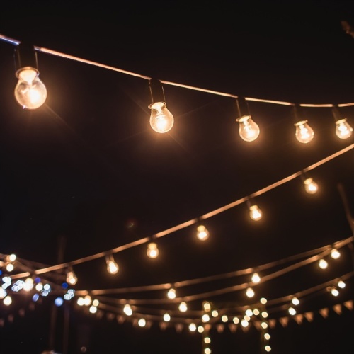 Dekoracyjna girlanda solarna IP54