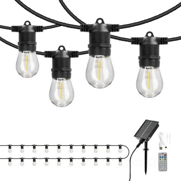Girlanda Solar LED STARLIGHT NEO 10m 20x0,042W E27 LED2B