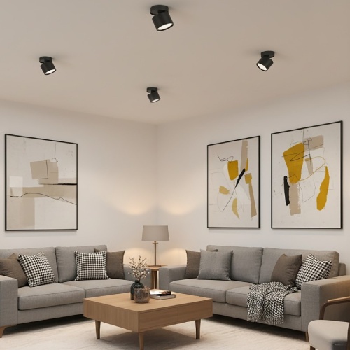 Ruchoma oprawa sufitowa GX53 IP20