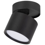 Minimalistyczna oprawa natynkowa czarna