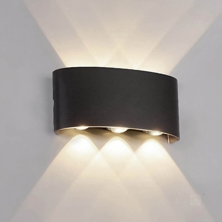 Dwustronny kinkiet elewacyjny LED IP54