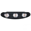 Czarny kinkiet ogrodowy LED LUMEPRA