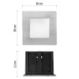 Oprawa schodowa 80x80 mm ZC0109