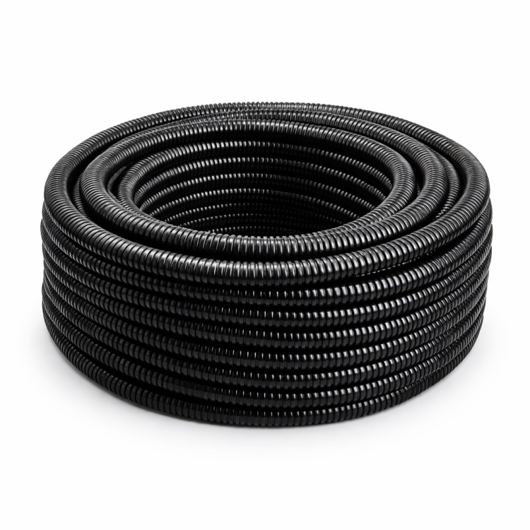 Rura giętka karbowana 2823 LDPE rozcięta 50 m (peszel).jpg