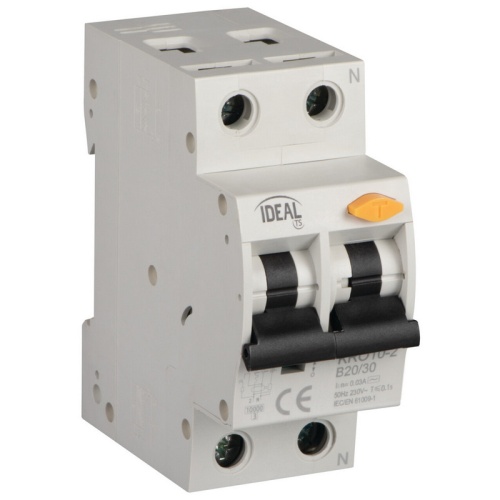IDEAL TS by Kanlux RCBO 32886 montaż TH35