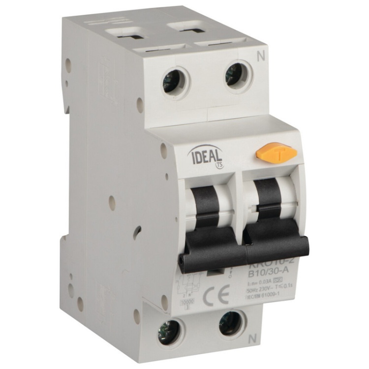 IDEAL TS by Kanlux RCBO 32883 montaż TH35