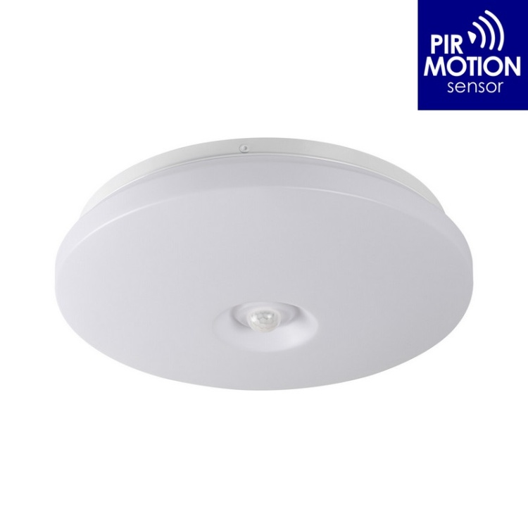 Plafoniera LED FOGLER E 12W z czujnikiem PIR 4000K Ø280mm