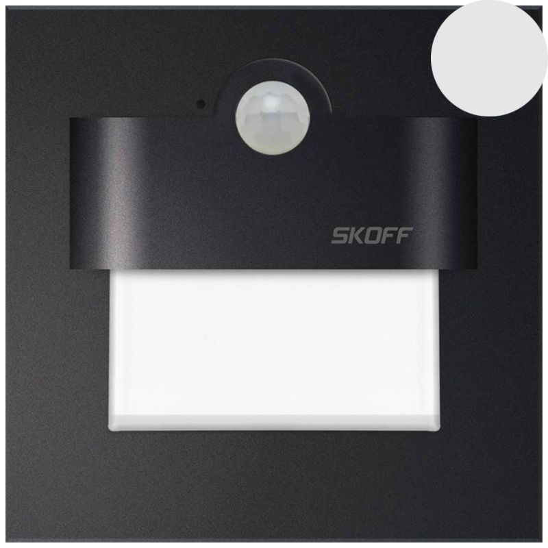 Oprawa LED TANGO PIR 230V 4000K czarny mat