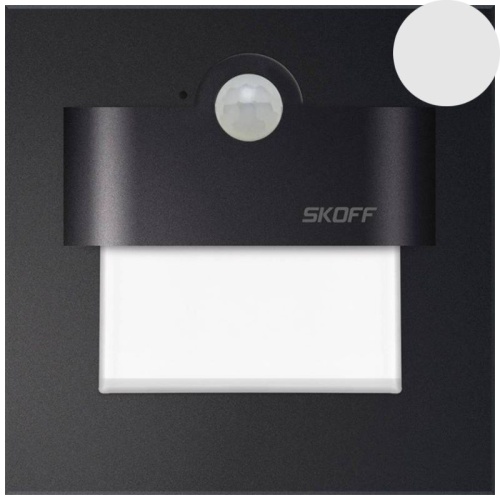 Oprawa LED TANGO PIR 230V 4000K czarny mat