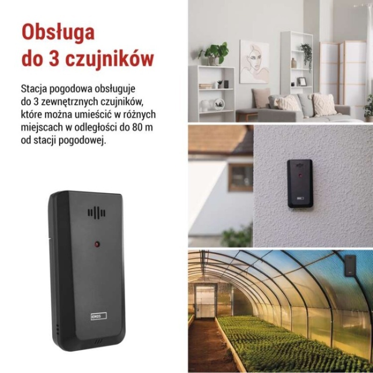 Bezprzewodowy czujnik temperatury E8625