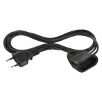 Przedłużacz EMOS PC01301 1,5m czarny