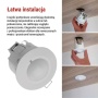 Montaż sufitowy czujnika 360 stopni