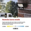 Naświetlacz LED czarny IP65 10W