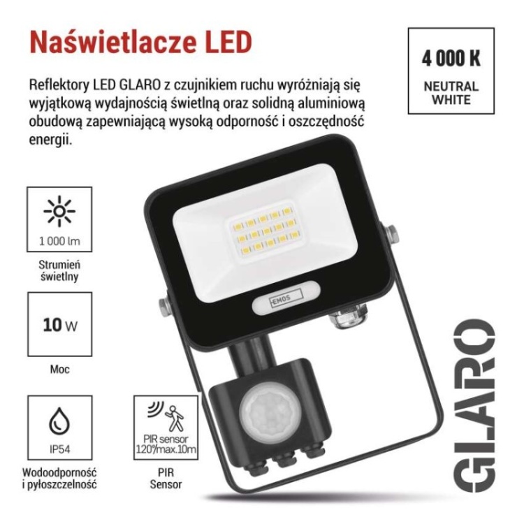 EMOS ZS2314B naświetlacz LED