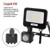 Czarny naświetlacz LED IP54 1000 lm