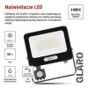 Czarny naświetlacz LED IP54 5000 lm