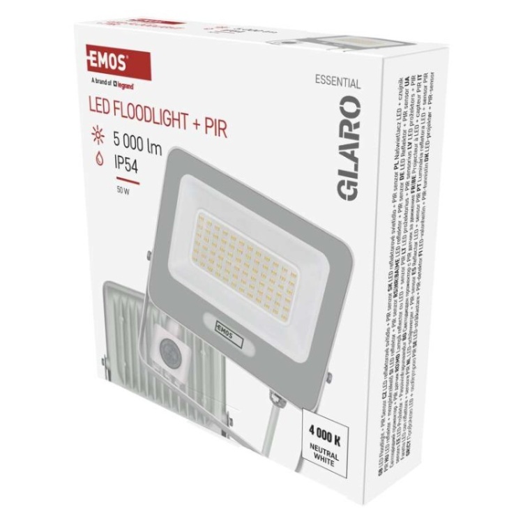 Lampa LED zewnętrzna 50W neutralna biel