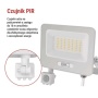Reflektor LED 50W 4000K z czujnikiem PIR
