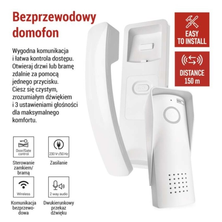 Zestaw 1 zewnętrzna 1 wewnętrzna H1088