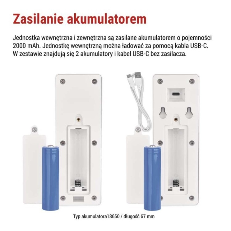 Domofon audio 433 MHz EMOS H1087