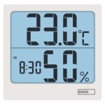 Termometr z higrometrem EMOS E0114N – widok frontowy