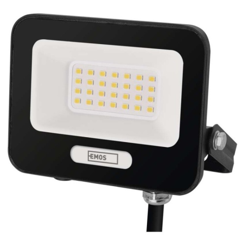 Naświetlacz LED GLARO 20W, czarny, IP65, 2000 lm, neutralna biel
